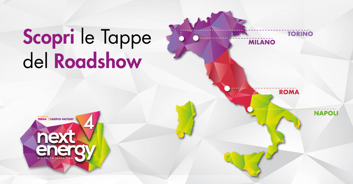 Roadshow Next Energy: ti aspettiamo in tutta Italia